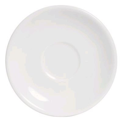 TUXTON CHINA ALE-060 SAUCER 6" ALASKA WHITE