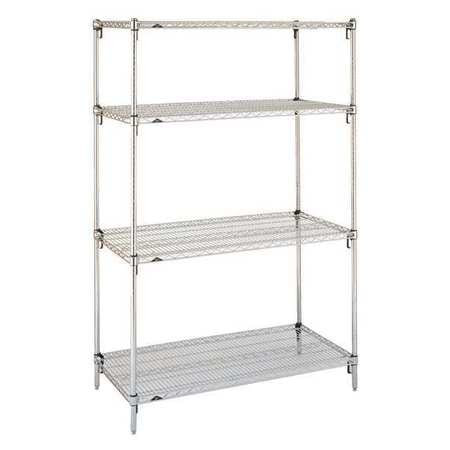 METRO A556C WIRE SHLV UNIT,CAP:500 LB,24INX63INX48IN