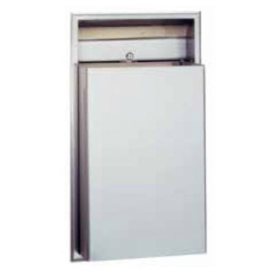 BOBRICK WASHROOM B-3644 BOBRICK B-3644 S/S 12 GALLON RECESSED WA