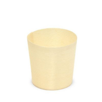 FRONT OF THE HOUSE ASC019NAW28 RAMEKIN TALL 2-1/2 OZ SERVEWSIE WOOD NAT