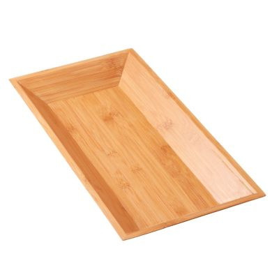 AMERICAN METALCRAFT BAM18 TRAY RECT 18X8-1/4X1-7/8" BAMBOO