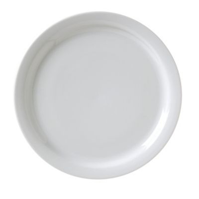 VERTEX CHINA CAT-5 PLATE NR 5-1/2" ARGYLE WHITE