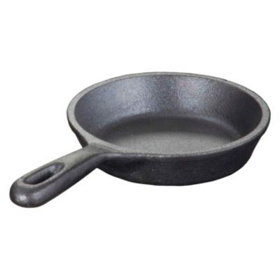 AMERICAN METALCRAFT CIS41 PAN FRY 3-7/8" CAST IRON BLK