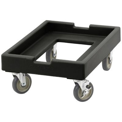 CAMBRO MANUFACTURING CD1826PDB110 DOLLY 18X26 F/DOUGH BOXES BLK