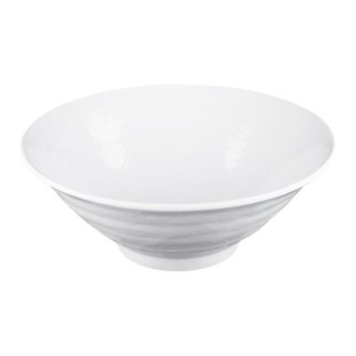 ELITE GLOBAL SOLUTIONS D1010RR-W BOWL 40 OZ PEBBLE CREEK MEL WHT