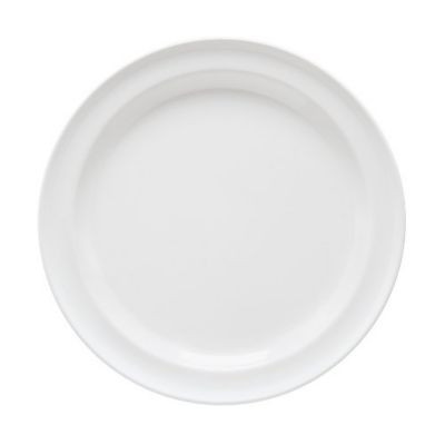 G E T ENTERPRISES DP-510-W PLATE DINNER 10" SUPERMEL MEL WHT