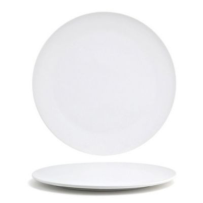 FRONT OF THE HOUSE DDP057WHP22 PLATE RND 9" CANVAS WHT