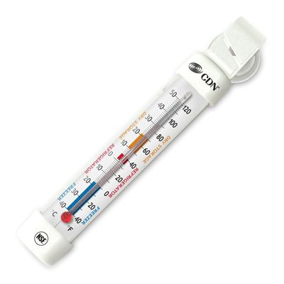 COMPONENT DESIGN EFG120 REFRIGERATOR/FREEZER THERMOMETER