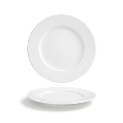 FRONT OF THE HOUSE DBB041WHP13 PLATE APPETIZER 6-1/2" MONACO WHT