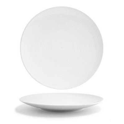 FRONT OF THE HOUSE DDP018WHP22 PLATE 11" SPIRAL WHT