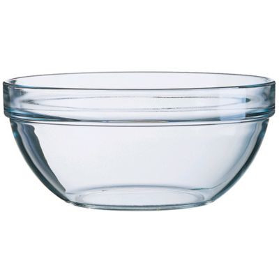 CARDINAL INTERNATIONAL E9157 BOWL SALAD 5 OZ 3-1/2" STACK BOWLS GLASS
