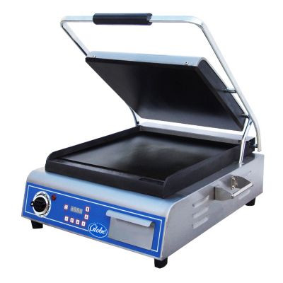 GLOBE GSG14D GRILL PANINI/SANDWICH 14X14" 120V
