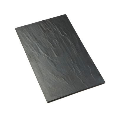 AMERICAN METALCRAFT FSLT21 PLATTER 21-5/8X13" RECT FAUX SLATE