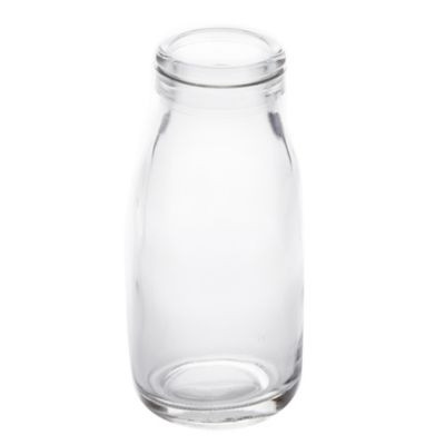 AMERICAN METALCRAFT GMB6 BOTTLE MILK 6 OZ GLASS CLR