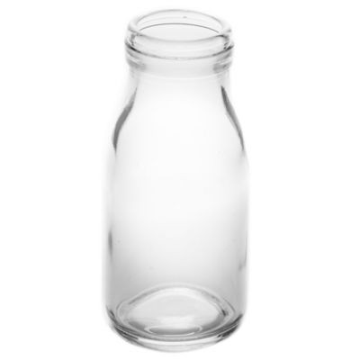 AMERICAN METALCRAFT GMB8 BOTTLE MILK 8 OZ GLASS CLR