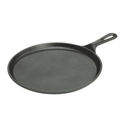 LODGE MANUFACTURING L9OG3 GRIDDLE RND 10-1/2" CAST IRON