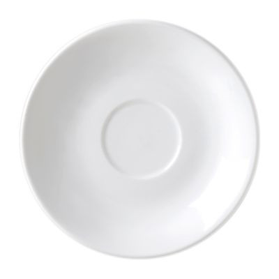 VERTEX CHINA RB-2 SAUCER 6" RUBICON WHT CHINA