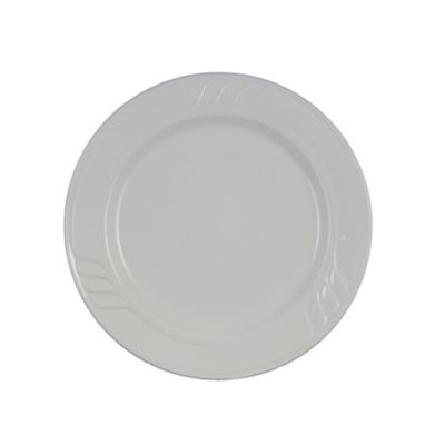 VERTEX CHINA SAU-9 PLATE 9-3/4" SAUSALITO WHT