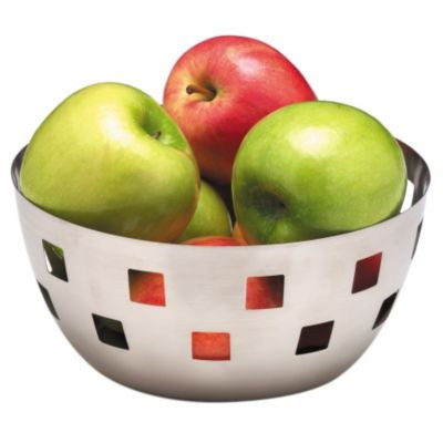 AMERICAN METALCRAFT SB1 BOWL CHECKERED 8X3-5/8" SS