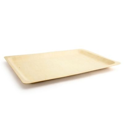 FRONT OF THE HOUSE SPT050NAW28 PLATTER 15-75/100X11" SERVWISE WOOD NAT