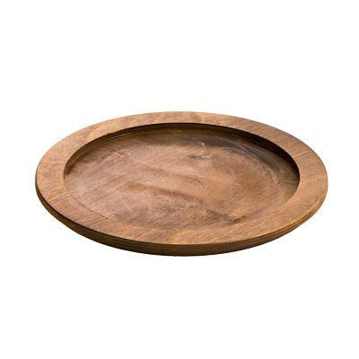 LODGE MANUFACTURING U7RP UNDERLINER 11" RND PLATE WOOD