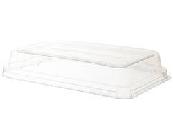 ECO-PRODUCTS EP-SCRC24LID LID RECT F/24-32 OZ CONT WORLDVIEW RPET