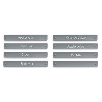 FRONT OF THE HOUSE ACF010GYT88 SET CARAFE LABELS BEV
