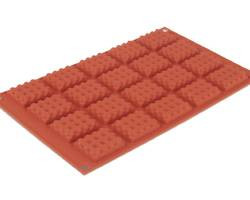 J.B. PRINCE M512 J MOLD SIKIKOMAT 12X7" SILICON ORANGE