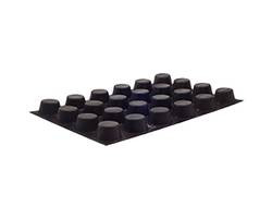 J.B. PRINCE M370 I MOLD FLEXIPAN 24 CAV REGULAR MUFFIN