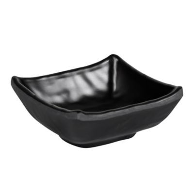 ELITE GLOBAL SOLUTIONS JW4007-B BOWL KOZARA SQR 2 OZ MEL BLK