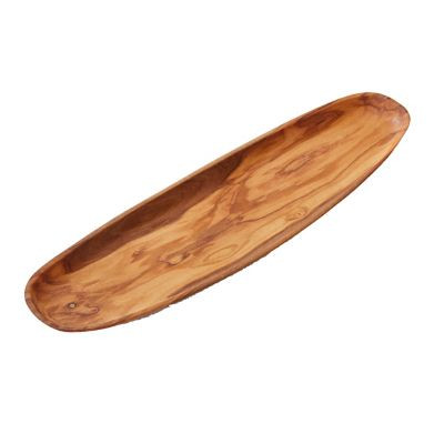AMERICAN METALCRAFT OWMP PLATTER OVAL 17-3/4X5-1/4X1-1/4" WOOD