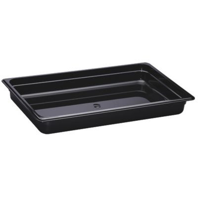 CAMBRO MANUFACTURING 12HP110 PAN FOOD HI HEAT FULL SZ 2-1/2"D BLK