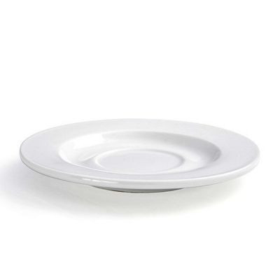 FRONT OF THE HOUSE DCS044WHP23 SAUCER 6" MONACO PORC WHT