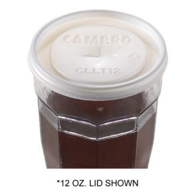 CAMBRO MANUFACTURING CLLT8190 LID FITS 8 OZ LAGUNA TUMBLER PLAS