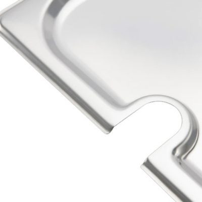 BROWNE FOODSERVICE 575599 COVER STEAM TABLE PAN 1/9 SZ 18/8 SS