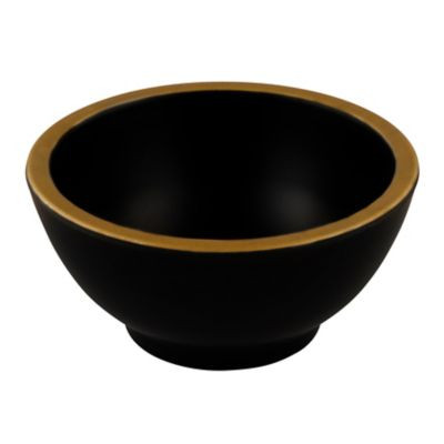 ELITE GLOBAL SOLUTIONS B245052-GLDB BOWL 13 OZ KOBE BLK/GLD