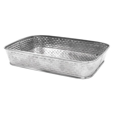 TABLECRAFT PRODUCTS COMPANY GPSS90 PLATTER RECT 9-1/2" BRICKHOUSE SS