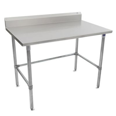 JOHN BOOS ST6R5-3030GBK-X WORKTABLE,30X30,W/5" BACKSPLASH,S/S