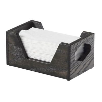 CAL-MIL PLASTIC PRODUCTS,INC. 3810-87 THIS CINDERWOOD NAPKIN HOLDER FROM CAL-M