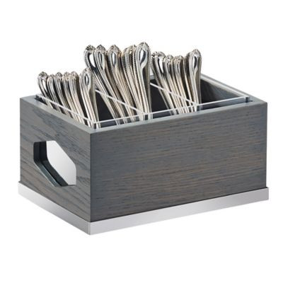 CAL-MIL PLASTIC PRODUCTS,INC. 3811-83 THIS ASHWOOD FLATWARE DISPLAY IS MADE WI