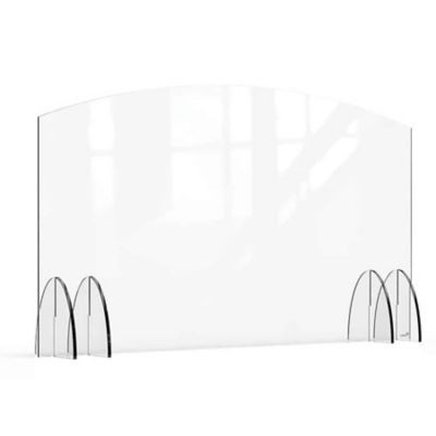 ROSSETO AG011 GUARD SNEEZE 48X28" ACRYLIC CLR