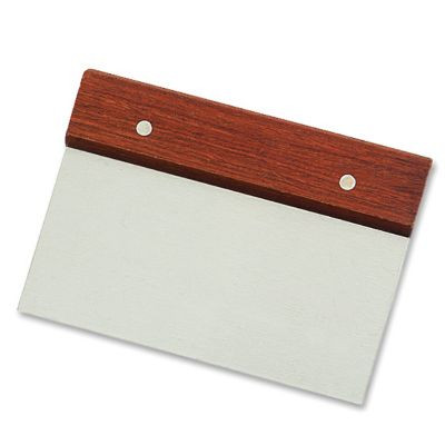 BROWNE FOODSERVICE 574264 THIS 6" X 4" DOUGH SCRAPER FROM BROWNE F