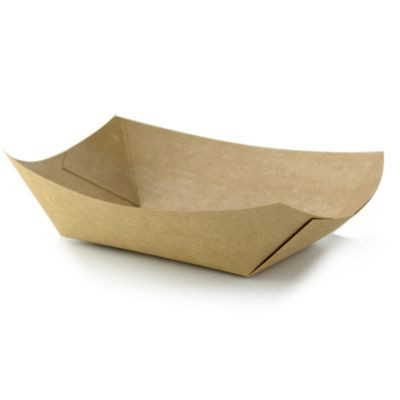 PACKNWOOD 210BQKEAT3 BOAT 6-2/7X4-2/5X1-3/5" PAPER KRAFT