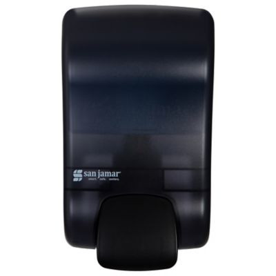 SAN JAMAR SF900TBK DISPENSER,SANI/SOAP,FOAM,BULK,875 ML,BLK
