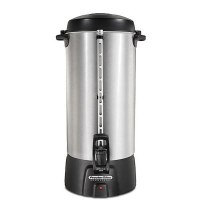 HAMILTON BEACH 45100R THIS PROCTORSILEX COFFEE URN BREWS 20 - 