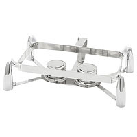 AMERICAN METALCRAFT REVLRT26BASE STAND CHAFER RECT 22X16"W X 5-3/4" SS