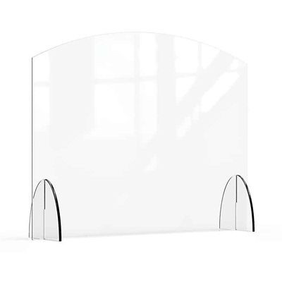 ROSSETO AG009 GUARD SNEEZE 36X28" ACRYLIC CLR