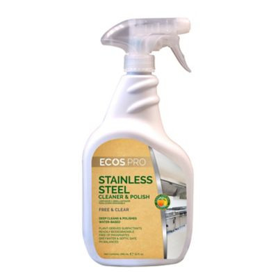 EARTH FRIENDLY PRODUCTS PL9330/6 ECOS® PRO STAINLESS STEEL CLEANER, 