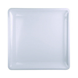 ELITE GLOBAL SOLUTIONS M16118SQ-W PLATTER SQR 16X16X1-1/8" MEL WHT