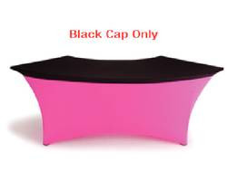 SCULPTWARE 018PBASSERP84 COVER TABLE 84" SERPENTINE SPANDEX BLK